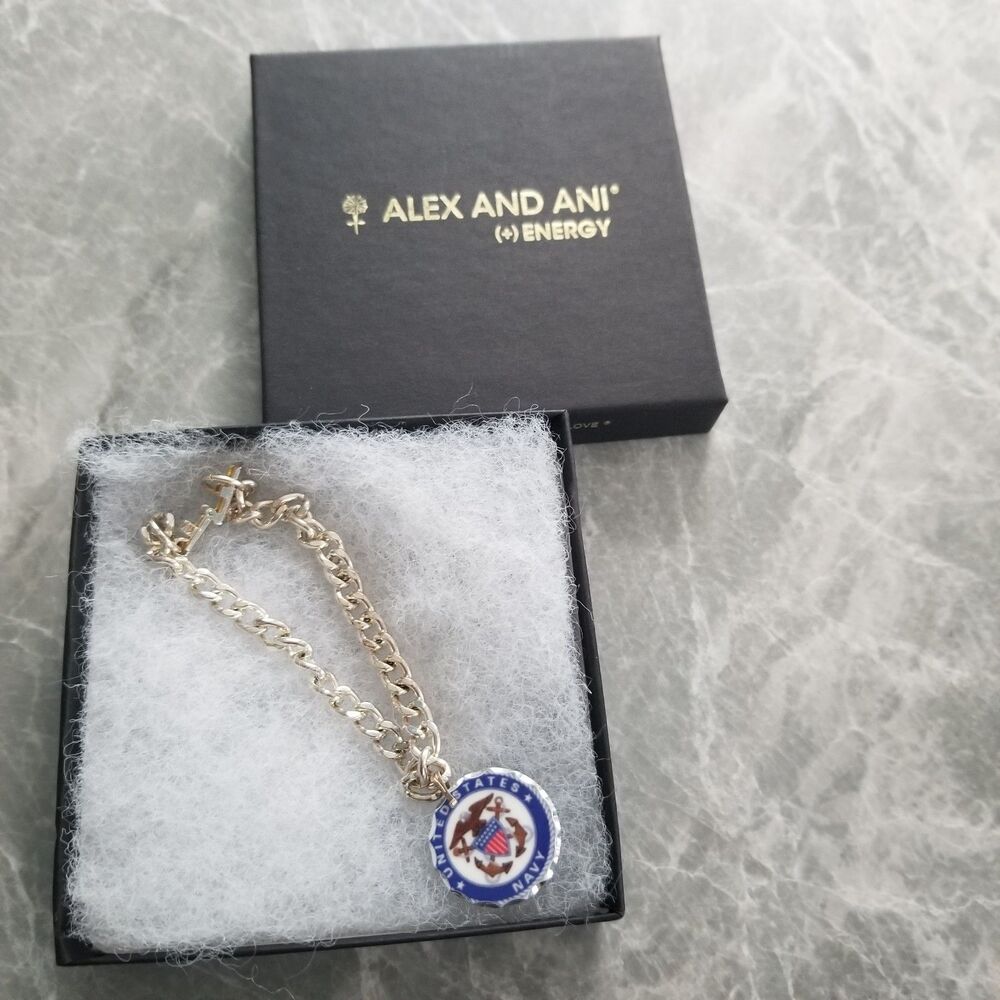 Alex And Andi energy U.S. Navy bracelet